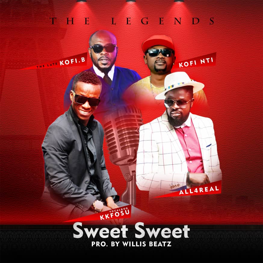 KK Fosu, Kofi Nti, Ofori Amponsah release "Sweet Sweet" track in memory of Kofi B