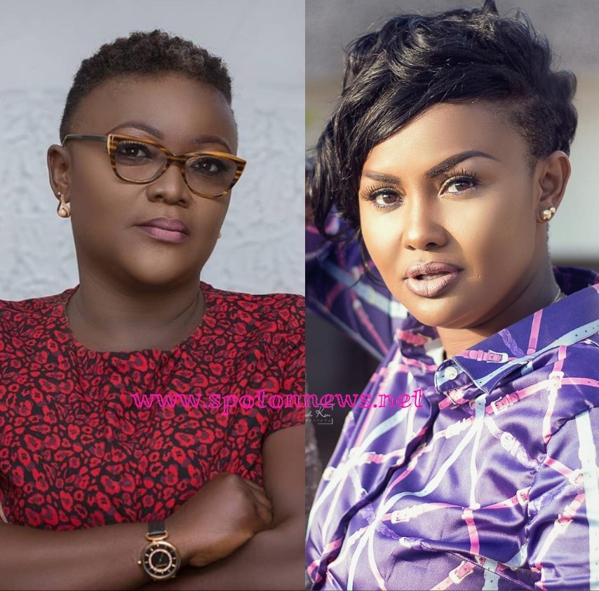 I have no hand in Nana Yaa Brefo's resignation----Nana Ama McBrown cries