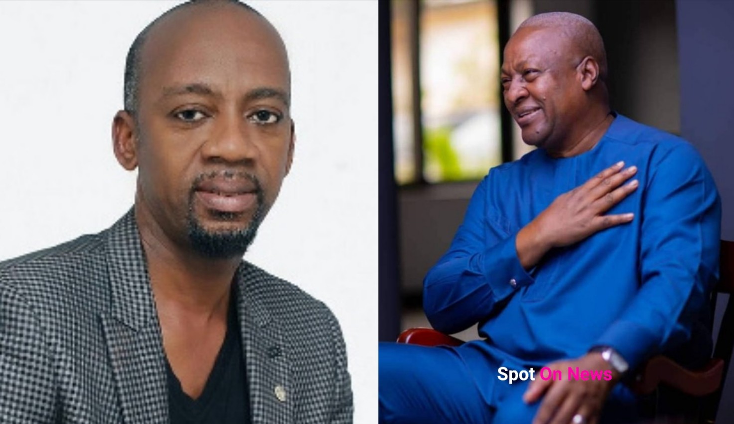 Rex Omar gives facelift to 'Papa No' to tout the achievement of Mahama