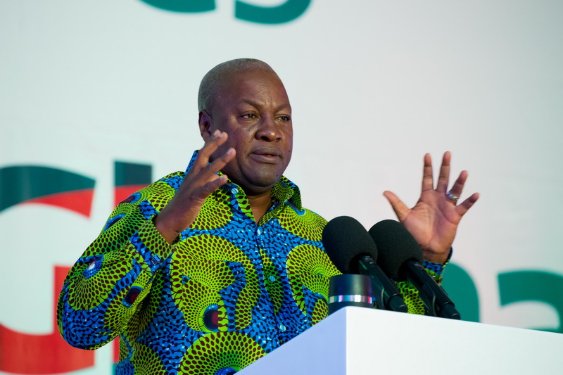 Akyem youth protest against Mahama's 'Sakawa Boys' comment