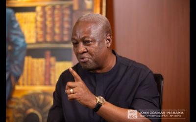 Election 2020: I will not woo Ghanaians with juicy manifesto---Mahama