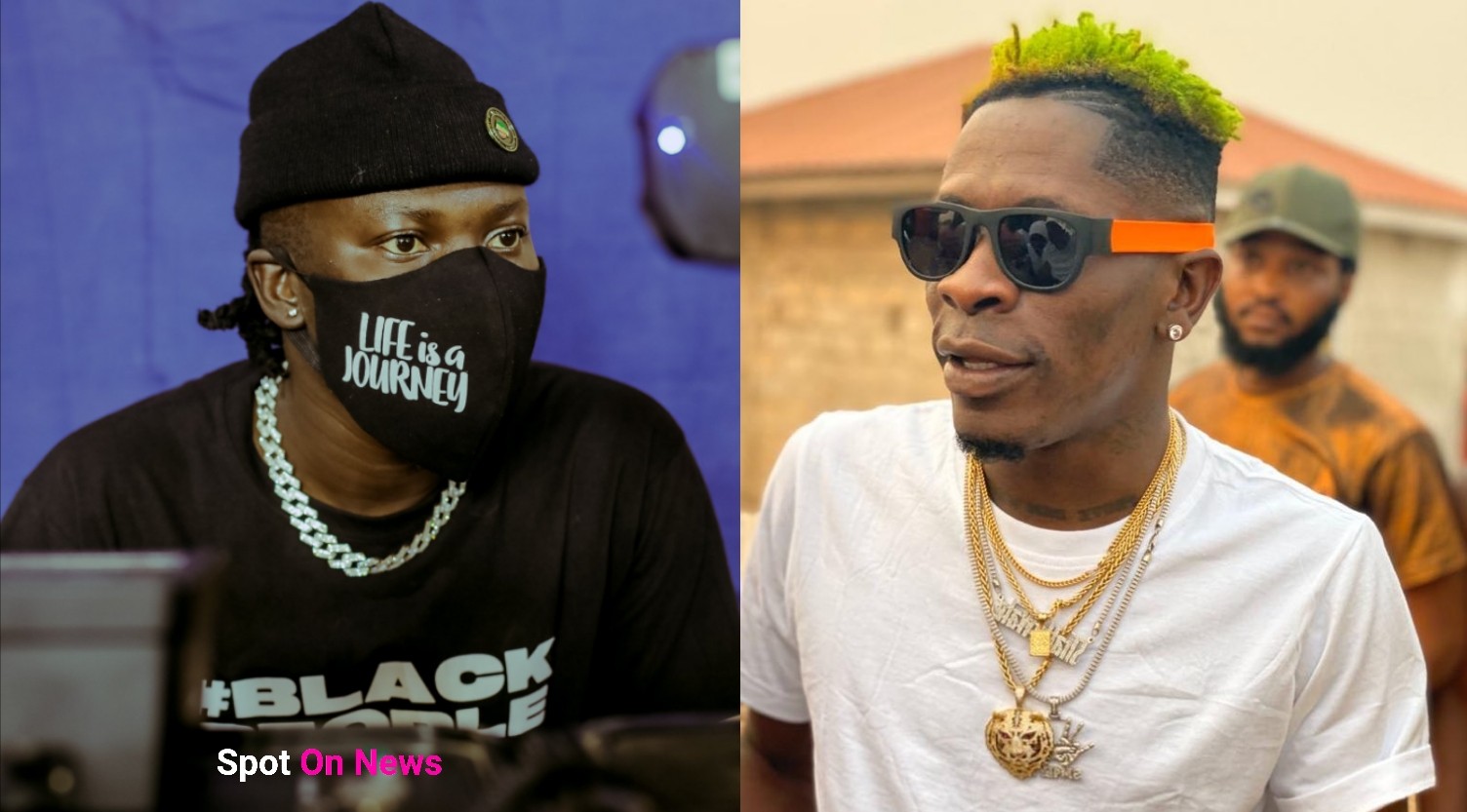 Shatta Wale, Stonebwoy endorse Eku juice and appealed for brand ambassadorial role