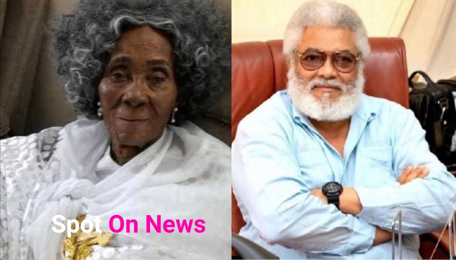 BREAKING NEWS: Mother of former President Rawlings has joined her ancestors