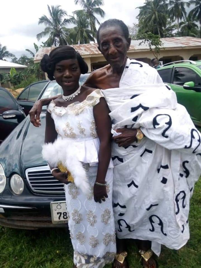 My father married 35-year-old woman to avert the wrath of God---Son of 97-year-old groom defends father My father married 35-year-old woman to avert the wrath of God---Son of 97-year-old groom defends father