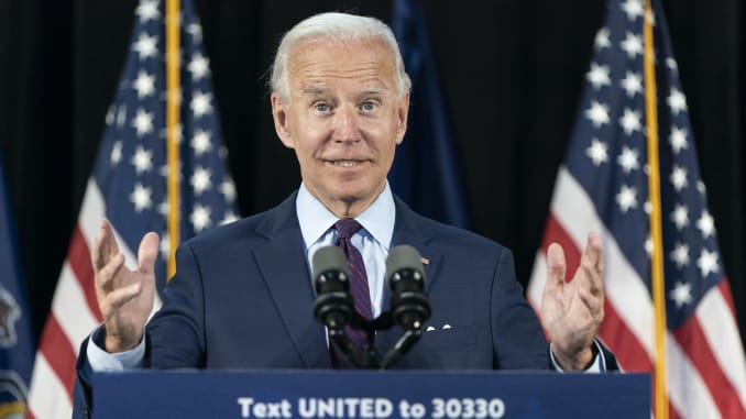 Joe Biden addresses Americans ahead of the declaration of result