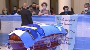 Diego Maradona laid to rest amidst protest, riots and police clash Diego Maradona laid to rest