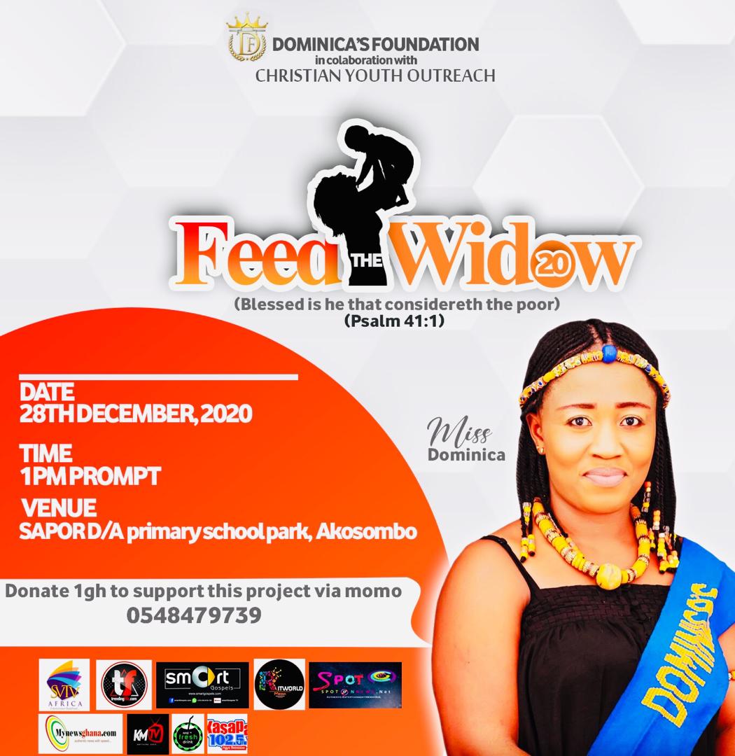 Dominica foundation to kick-start a festive project: 'Feed the Widow' this Xmas Dominica foundation to kick-start a festive project: 'Feed the Widow' this Xmas