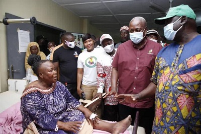 6 NDC supporters crashed to death, 50 others injured during campaign at Fante-Ejura