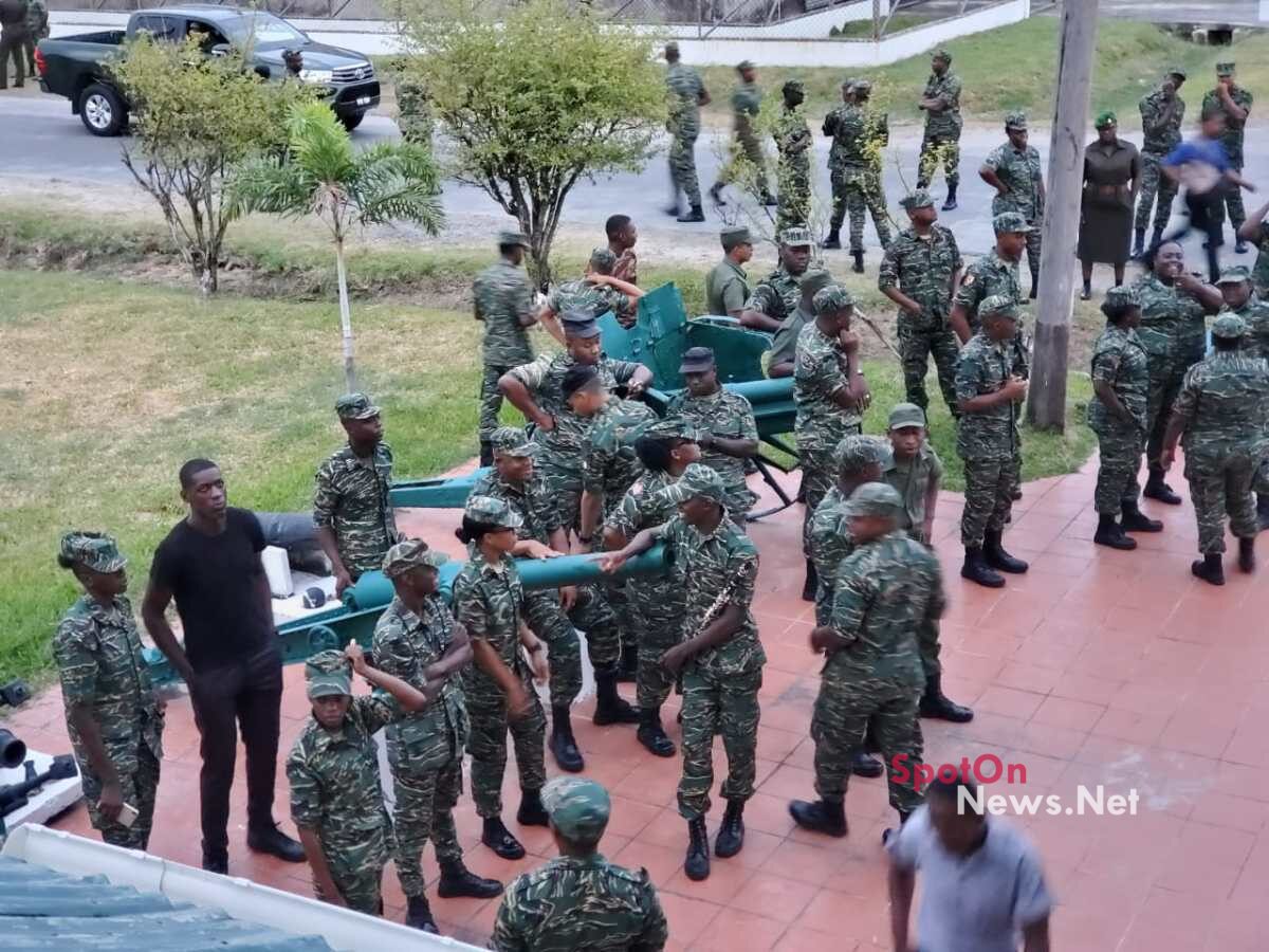 Special voting: Some Security personnel could not find their names in the register
