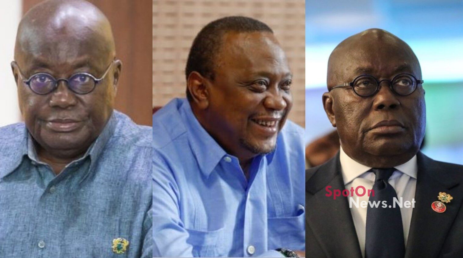 President Kenyatta congratulates Akufo-Addo for his second term in office