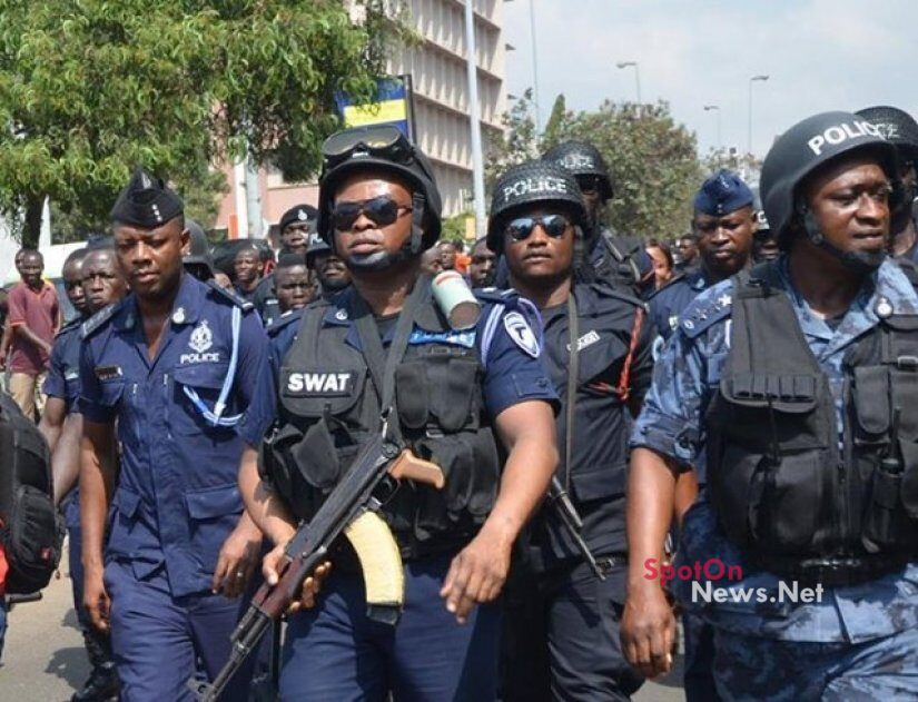 Police have busted one person for blocking Whindo road in the Western Region to EC officials Police has busted one person for blocking Whindo road in the Western Region to EC officials
