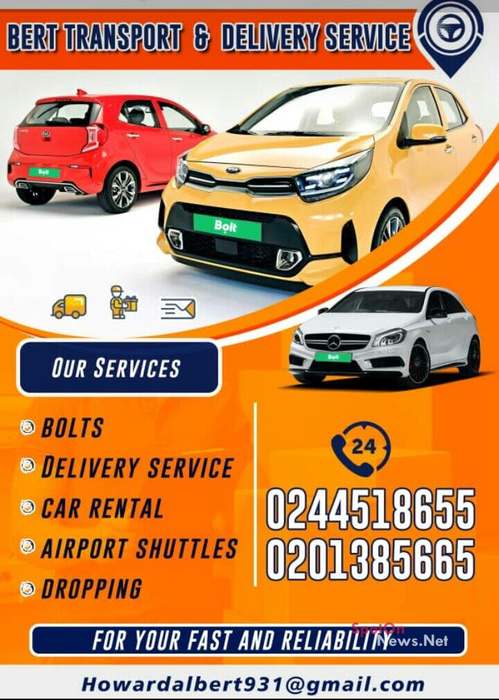 Bert Transport and Delivery Service kick-starts its car rental operation in Takoradi Bert Transport and Delivery Service kick-starts its car renting operation in Takoradi