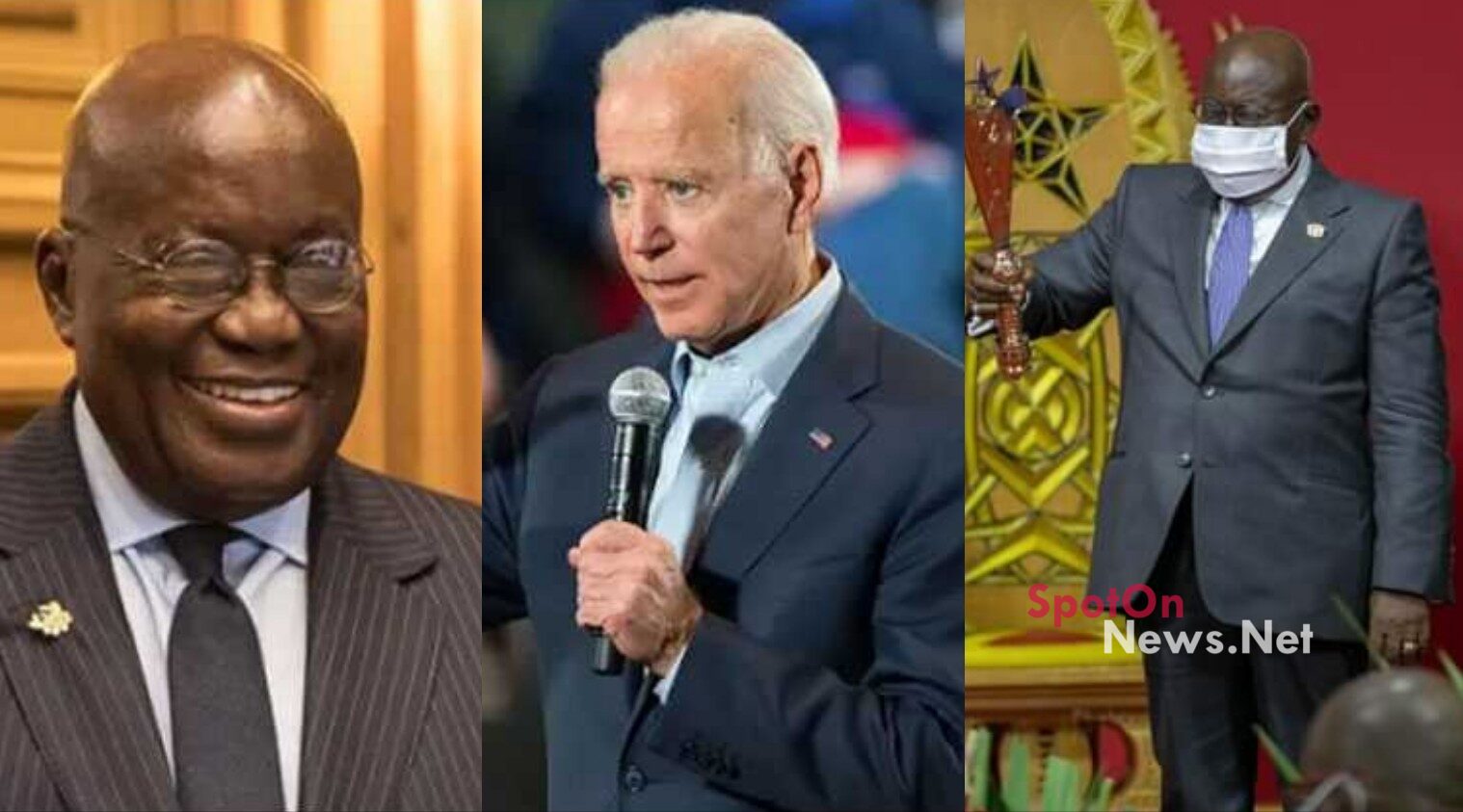 Joe Biden promises to work with Akufo-Addo to secure the interest of the people