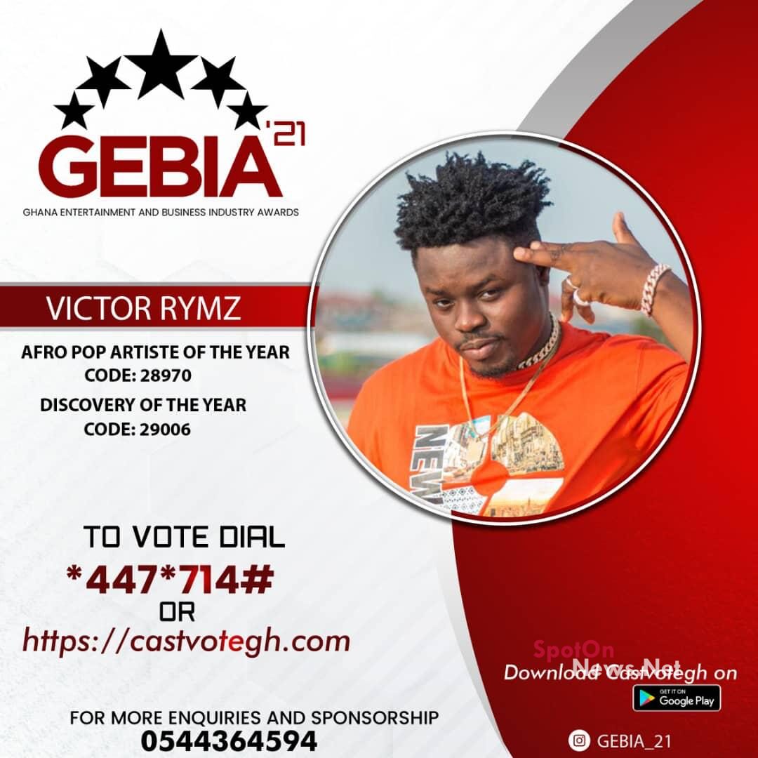 Victor Rhymz receives two award nominations Victor Rhymz receives two award nominations