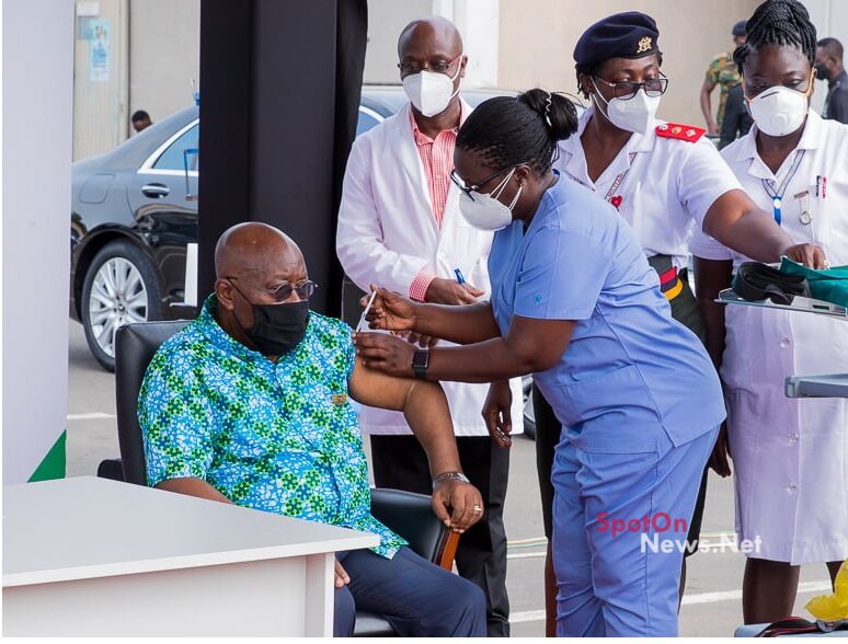 President takes first COVID-19 jab... Veep,First Lady, others follow President takes first COVID-19 jab... Veep,First Lady, others follow