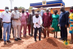President cuts sod for ¢5m ‘Ghana Award House’ for Head of State President cuts sod for ¢5m