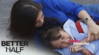 The Better Half--- Episode 18 Bianca attempts to kill Camille after saving her daughter from car accident