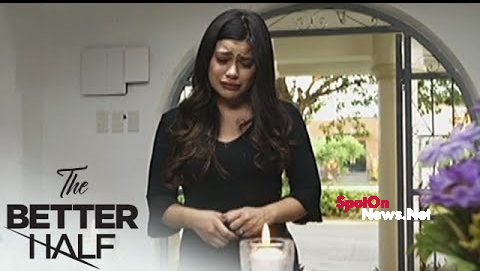 The Better Half Episode 45 Bianca in woeful sorrows after Julia's death